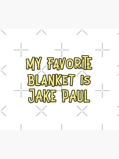 My Favorite Blanket Is Jake Paul Tapestry Official Jake Paul Merch