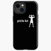 Gotcha Hat - Jake Paul Phrase In White Text With Boxer Silhouette Iphone Case Official Jake Paul Merch