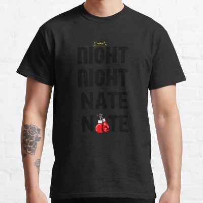 Jake Paul Vs Nate Robinson (Night Night Nate Nate) Balck T-Shirt Official Jake Paul Merch