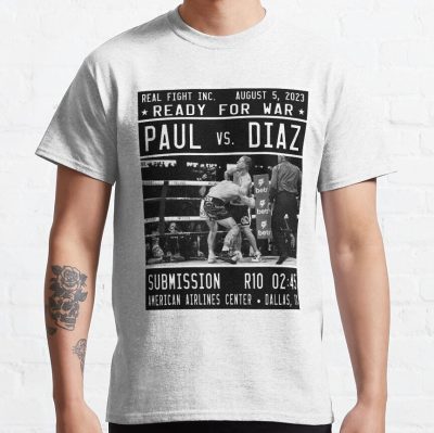 Nate Diaz Chokes Jake Paul T-Shirt Official Jake Paul Merch