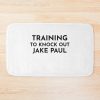 Training To Knock Out Jake Paul Bath Mat Official Jake Paul Merch