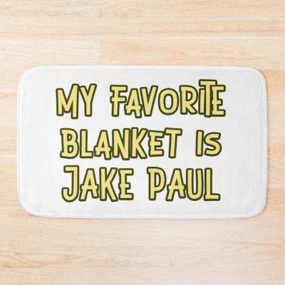 My Favorite Blanket Is Jake Paul Bath Mat Official Jake Paul Merch