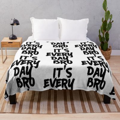 Mens Youth Boys It'S Every Day Bro Jake Paul Throw Blanket Official Jake Paul Merch