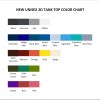 tank top color chart - Jake Paul Shop